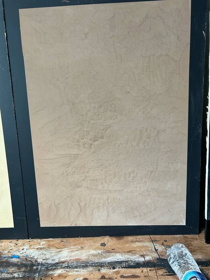 picture of a freshly painted ceiling in a long island new york island park home